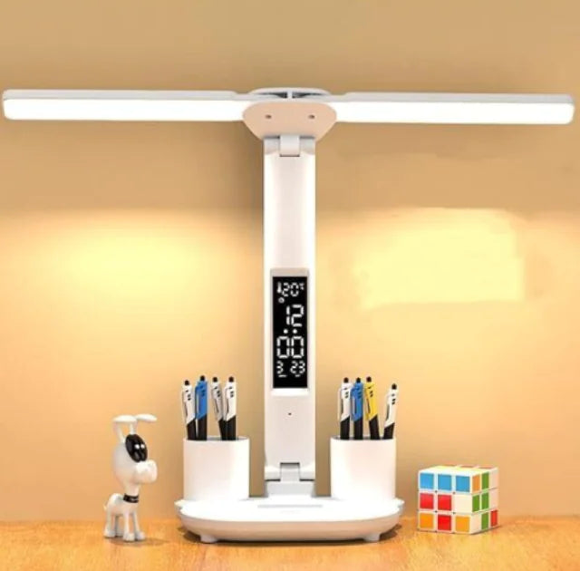 Dual-Head LED Desk Lamp