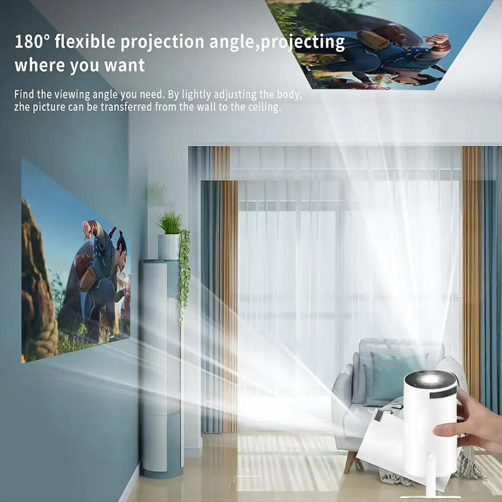 Smart LED Home Cinema Projector