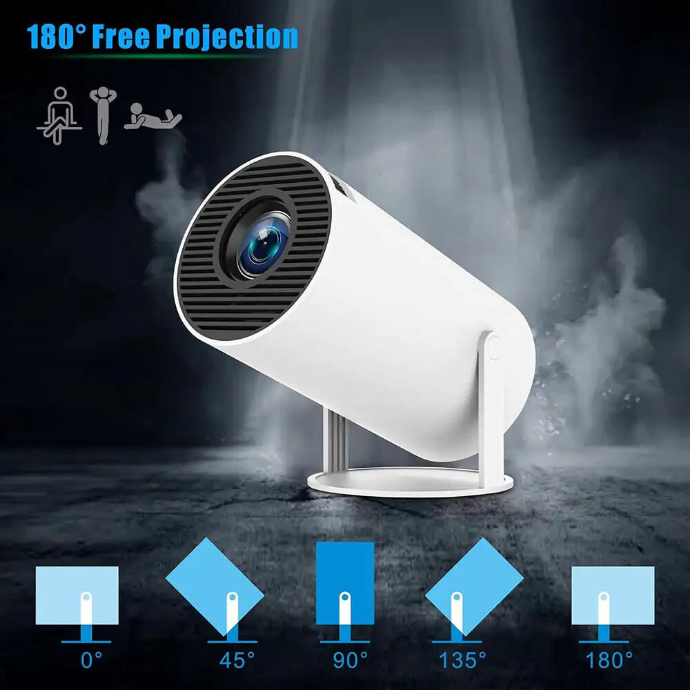 Smart LED Home Cinema Projector