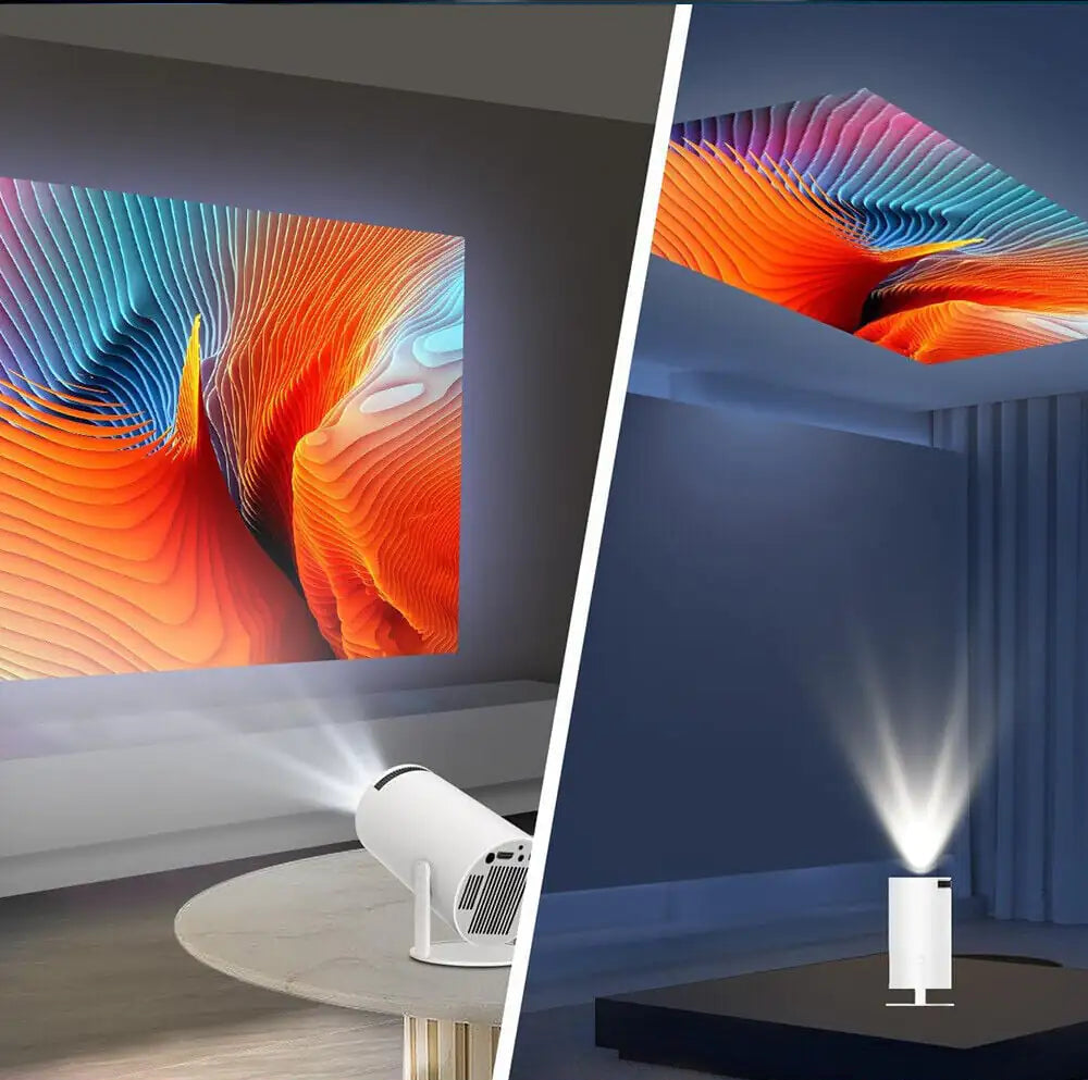 Smart LED Home Cinema Projector